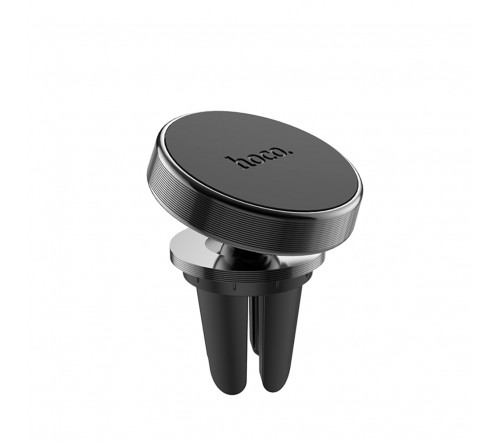 Автодержатель HOCO CA   47 Metal для смартфона, воздуховод, метал, шарнир, магнит Black