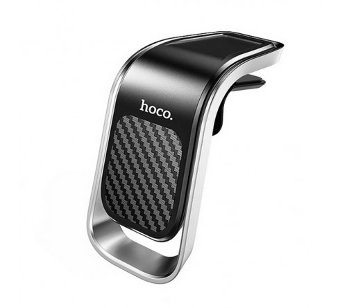 Автодержатель HOCO CA   74 Universe для смартфона, воздуховод, метал пластик, магнит Black