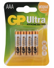 Батарейка GP ULTRA       LR03  Alkaline 1,5 V     (  4BL)(40)(320)..