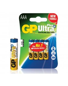 Батарейка GP ULTRA PLUS      LR03  Alkaline 1,5 V     (  4BL)(40)(320)..