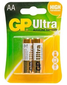 Батарейка GP ULTRA       LR6  Alkaline  1,5 V   (  2BL)(20)(160) ..