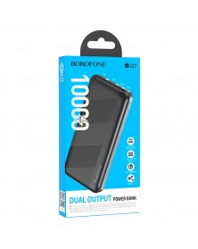 Внешний Аккумулятор Power Bank Borofone BJ  27                            10000 mAh 2*USB 2.0A Black MicroUSB, Type-C