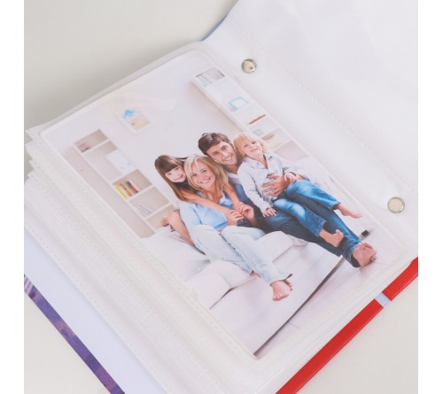 Ф/Альбом  PL-001-1   100 фото  10*15  с кармашками, Watercolor travel, Лондон    (24) 