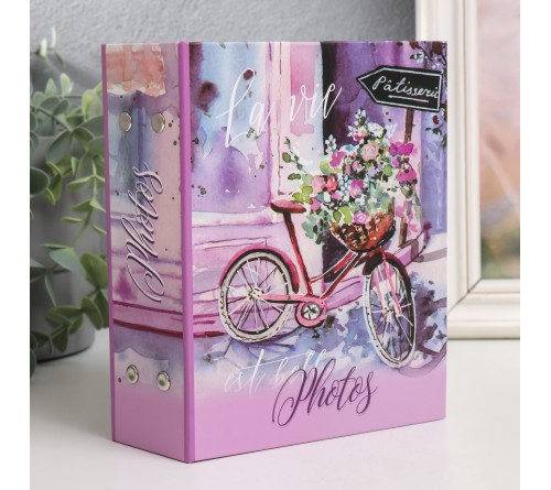 Ф/Альбом  PL-001-2   100 фото  10*15  с кармашками, Watercolor travel, Париж    (24) 