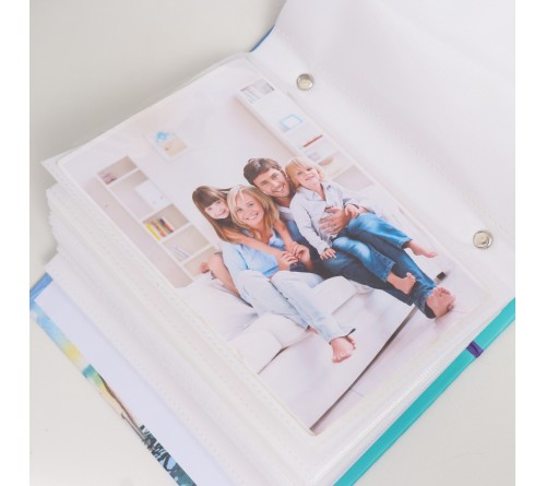 Ф/Альбом  PL-001-3   100 фото  10*15  с кармашками, Watercolor travel, Венеция    (24) 