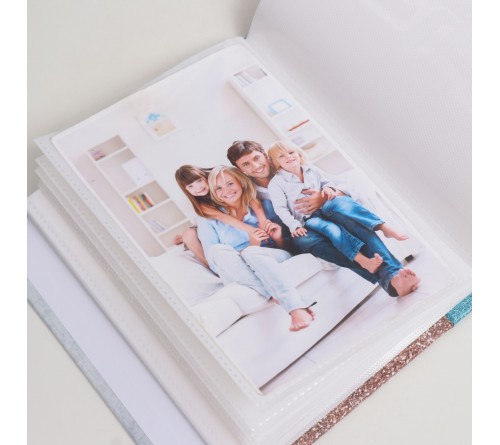 Ф/Альбом  PL-002-1   100 фото  10*15  с кармашками, Sweet kittens, Белый котёнок    (24) 