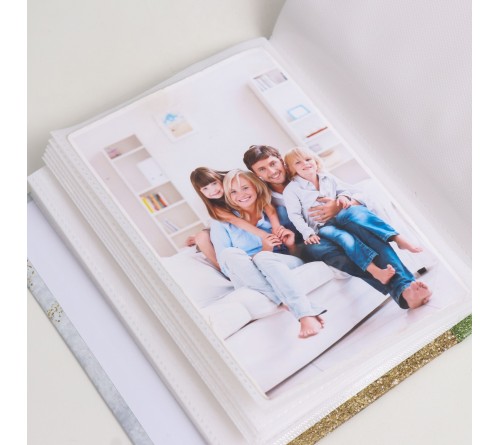 Ф/Альбом  PL-002-2   100 фото  10*15  с кармашками, Sweet kittens, Черный котёнок    (24) 