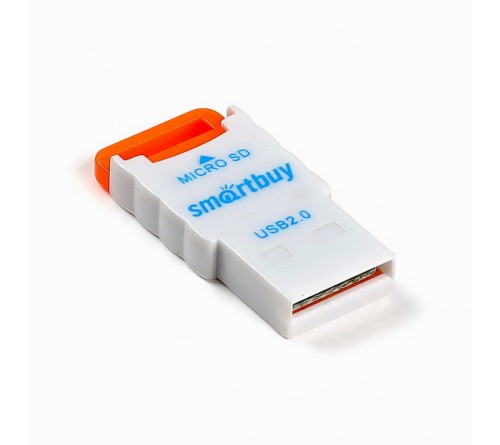 USB-картридер  SmartBuy  (SBR  -707-O)(Micro SD) Orange