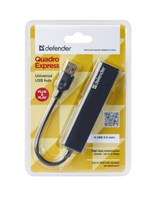 USB-концентратор DEFENDER QUADRO EXPRESS USB 3.0 4 порта..