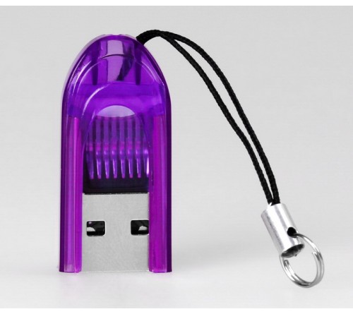 USB-картридер  SmartBuy  (SBR  -710-F)(Micro SD) Violet