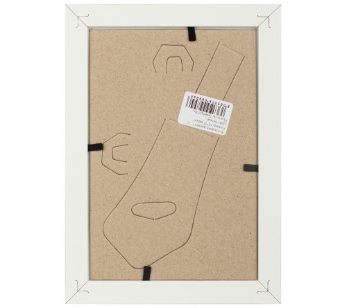 ФотоРамка IA  МДФ  10*15  C22  Белый, вставка  ПЭТ              (12)