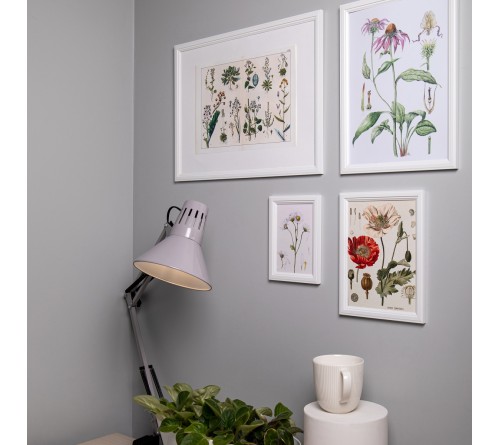 ФотоРамка IA  МДФ  10*15  C22  Белый, вставка  ПЭТ              (12)