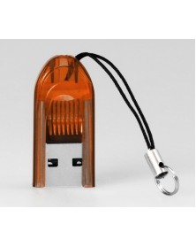 USB-картридер  SmartBuy  (SBR  -710-O)(Micro SD) Orange..