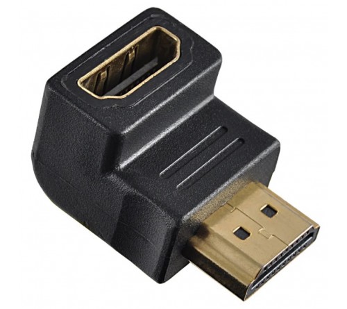 Кабель  Perfeo (A7005) HDMI A вилка - HDMI A розетка переходник угловой адаптер (  40)