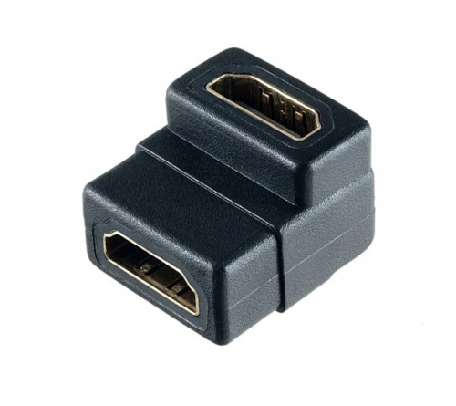 Кабель  Perfeo (A7009) HDMI A розетка - HDMI A розетка переходник угловой адаптер (  40)