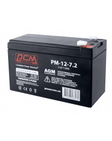 Аккумулятор PowerCom  PM 12v -  7,2 Ah    Свинц.- кислотный  AGM  (1 / 10)