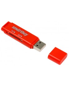 USB-картридер  SmartBuy  (SBR  -715-R) Red..