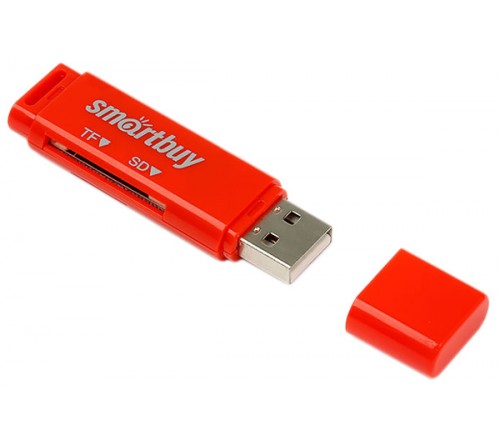 USB-картридер  SmartBuy  (SBR  -715-R) Red