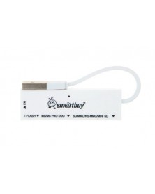 USB-картридер SmartBuy (SBR -717-W) White.. USB-картридер SmartBuy (SBR -717-W) White..