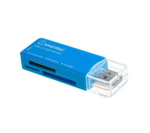 USB-картридер  SmartBuy  (SBR  -749-B) Blue