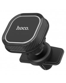 Автодержатель HOCO CA   52 Intelligent для смартфона, воздуховод, пластик, шарнир, магнит Grey