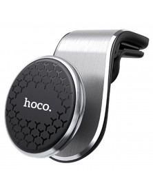 Автодержатель HOCO CA   59 Victory для смартфона, воздуховод, пластик, шарнир, магнит Grey