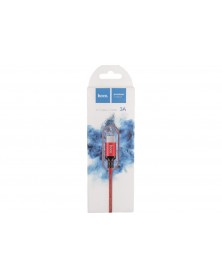 Кабель  USB - Lighting iPhone Hoco X 14 2.0 m,2.0A, Red,коробочка Силикон 2..