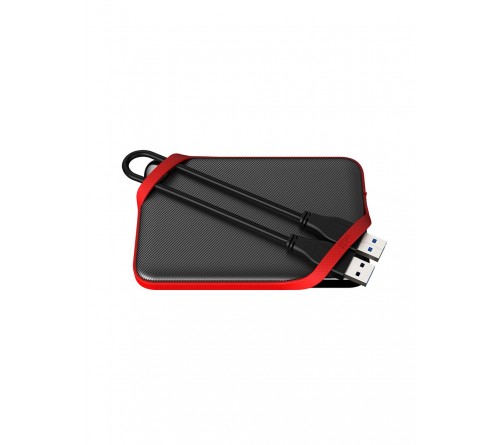 Внешний Диск USB HDD   1Tb        2.5 Silicon Power A62 Armor Black-Red USB 3.2 Антиудар