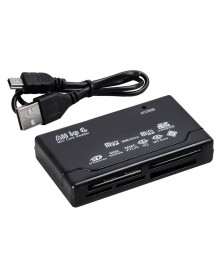 USB-картридер  SmartBuy  (SBR-999-K) Black MicroSD/SD/CF/MS/M2/MMC/xD..