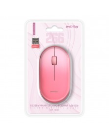 Мышь Smart Buy  266 AG-P               (Nano,1200dpi,Optical) Pink Беспрово..