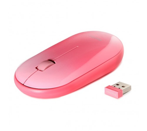 Мышь Smart Buy  266 AG-P               (Nano,1200dpi,Optical) Pink Беспроводная Блистер