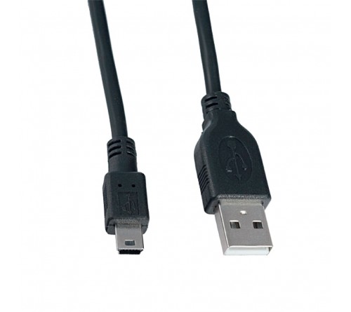 Кабель  Perfeo (U4304) USB2.0 A вилка - MiniUSB 5P вилка 0.5м  пакет (  40)