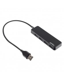 USB-концентратор Perfeo (PF-H042 Black) 4 порта (PF_D0792)..