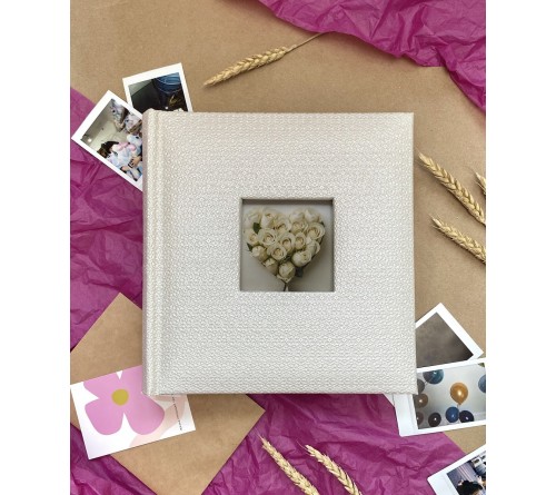 Ф/Альбом  DL-005Y   200 фото  10*15 Делюкс, бум. листы , книж. переплет Ethno east    (12) 