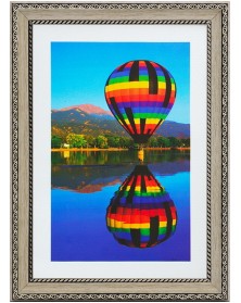 ФотоРамка AN пластик 50*60 Бриз Ольха Металлик                 (  6) (884)..