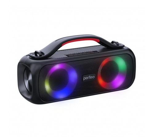 Миниспикер Perfeo EYE-S                          Bluetooth FM,MP3 USB,microSD,AUX Black   16W,4400mAh  8 Часов