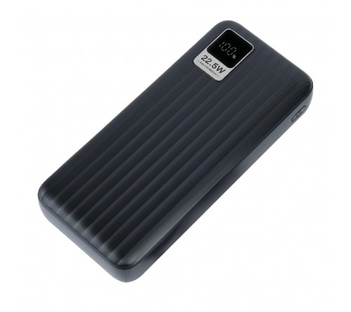 Внешний Аккумулятор Power Bank Perfeo Waterfall            20000 mAh 2*USB 5.0A Black, PD, QC3.0, LI-Pol, Type-C, Fast Charge