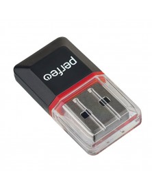 USB-картридер  Perfeo (PF-VI-R008 Black)   MicroSD Black (PF_5055)..
