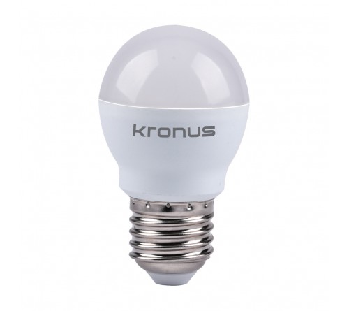 Лампа светодиодная KRONUS (LED) G45-  12W-4000K E27 Днвной свет (KRS-01-0032)