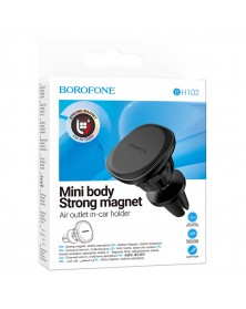 Автодержатель Borofone BH102 Cloud для смартфона, на воздуховод, пластик, B..