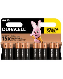 Батарейка DURACELL      LR6    Alkaline  (  10BL)(120)  BASIC..