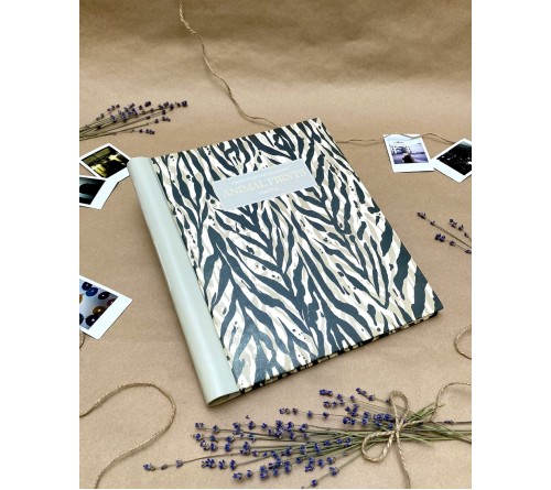 Ф/Альбом  PL - 009-1     SA-10 Магн.листов, внутр. спираль  (23*28)  Animal print, Шкурки 1    (12)
