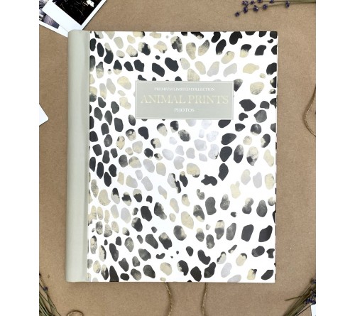 Ф/Альбом  PL - 009-2     SA-10 Магн.листов, внутр. спираль  (23*28)  Animal print, Шкурки 2    (12)