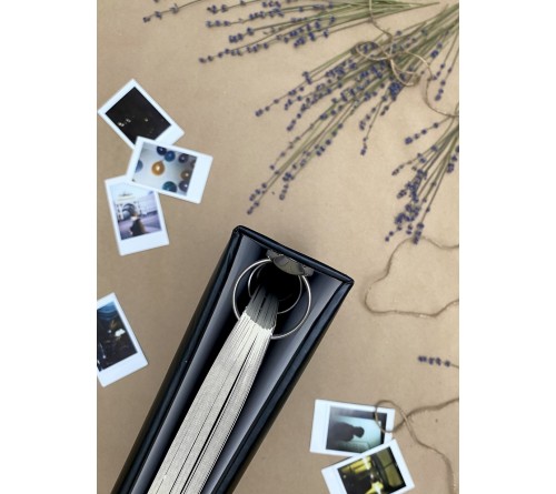 Ф/Альбом  PL - 004-2  SA-50 Магн.листов, на кольцах  (23*28)  Portfolio, Черный    (6)