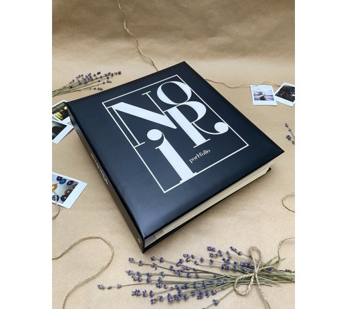 Ф/Альбом  PL - 004-2  SA-50 Магн.листов, на кольцах  (23*28)  Portfolio, Черный    (6)