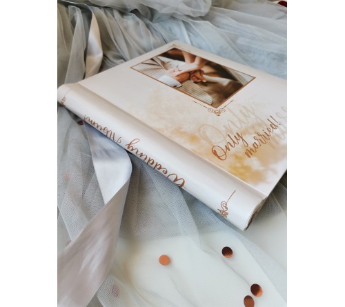 Ф/Альбом  PL - 004-1  SA-20 Магн.листов, внутр. спираль  (23*28)  Only married, Новобрачные    (12)