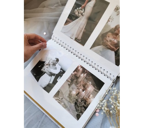 Ф/Альбом  PL - 004-2  SA-20 Магн.листов, внутр. спираль  (23*28)  Only married, Свадебная магия    (12)