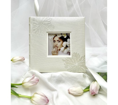 Ф/Альбом  DL-001      200 фото  10*15 Делюкс, бум. листы , книж. переплет, Coral wedding    (24) 