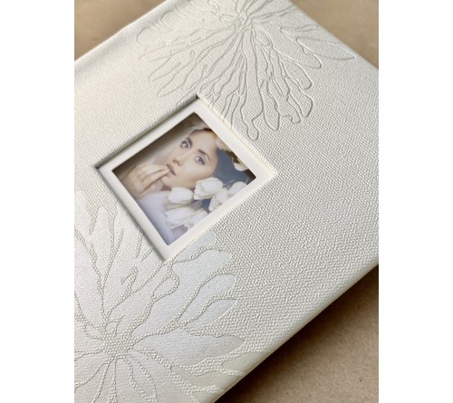 Ф/Альбом  DL-001      200 фото  10*15 Делюкс, бум. листы , книж. переплет, Coral wedding    (24) 