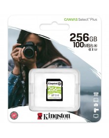 Карта памяти  SDXC  256Gb (Class  10)  Kingston Canvas Select Plus UHS-1 U-..
